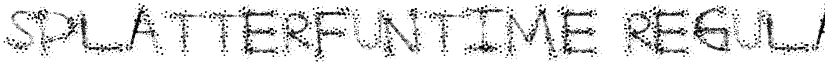 SplatterFuntime Regular font
