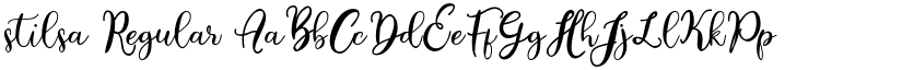 stilsa Regular font
