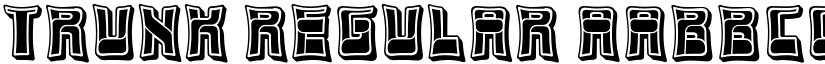Trunk Regular font