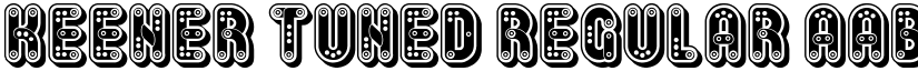 Keener Tuned Regular font