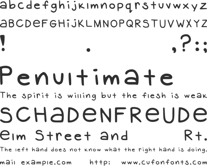 Banana Seed font preview