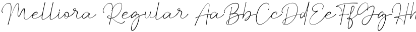 Melliora Regular font