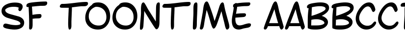SF Toontime font