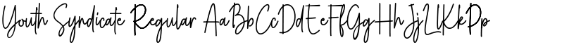 Youth Syndicate Regular font