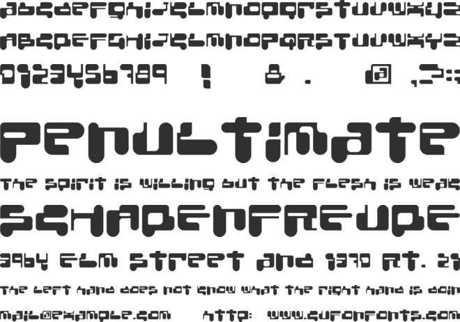 Console Remix font preview