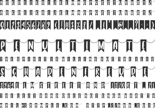 Congrats font preview