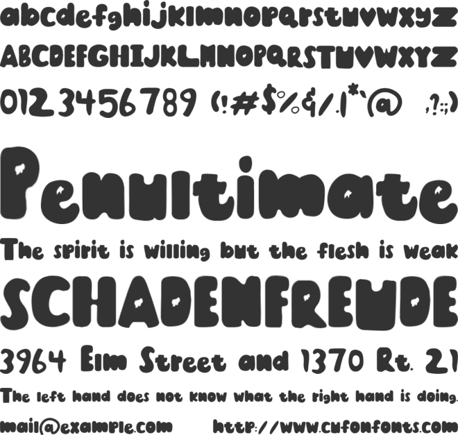 DELMANO MORELLI font preview