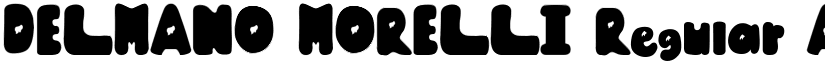 DELMANO MORELLI Regular font
