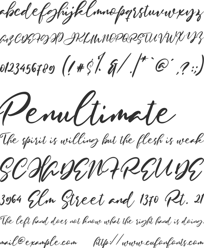 Sophie Robinson font preview