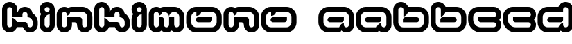Kinkimono font download