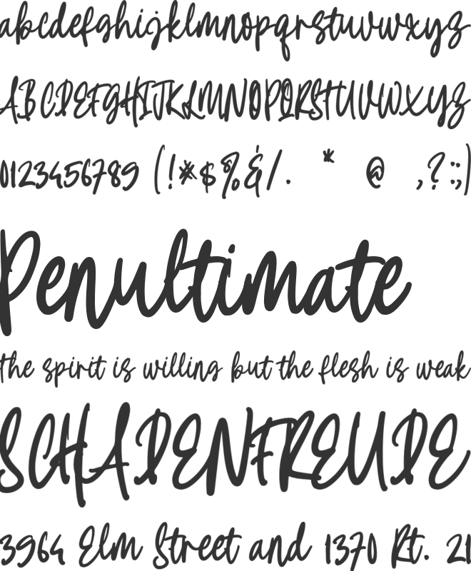 Summer Stylish font preview