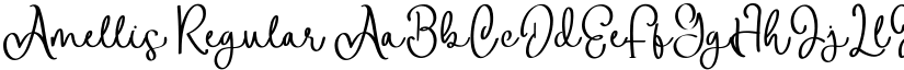 Amellis Regular font