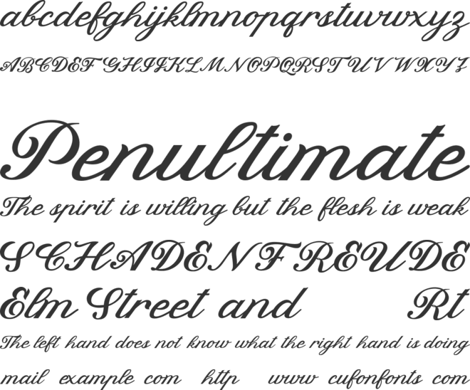 Fattoll Free font preview