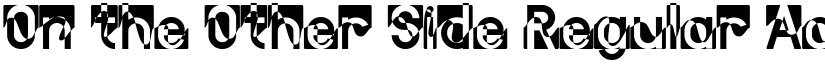 On the Other Side Regular font
