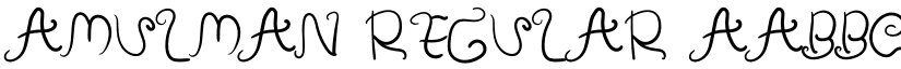 Amulman font download