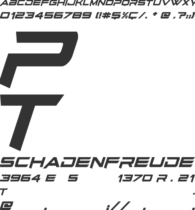 Bright Star font preview