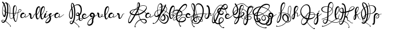 Warllisa Regular font