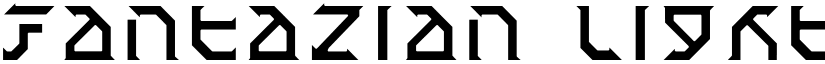 Fantazian Light font
