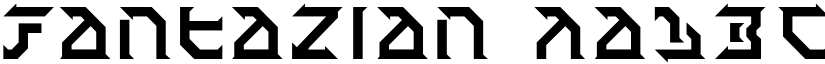 Fantazian font