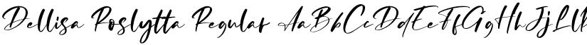 Dellisa Roslytta Regular font