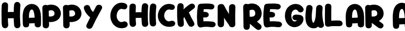 Happy Chicken Regular font