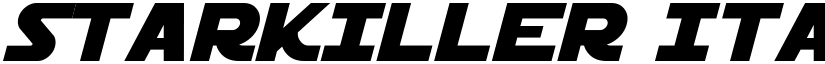 Starkiller Italic font