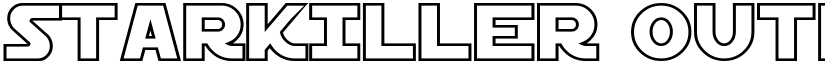 Starkiller Outline Regular font
