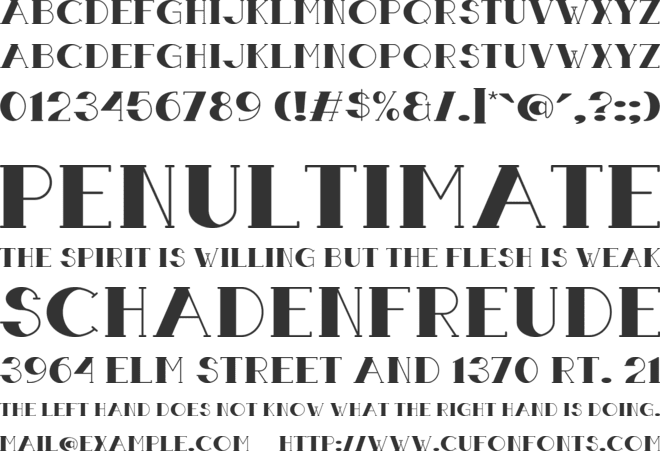 Boldatin font preview