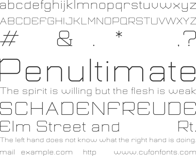 Plutonian font preview