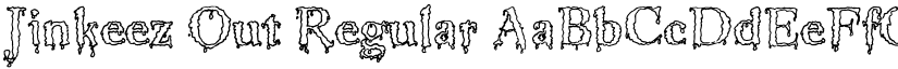 Jinkeez Out Regular font