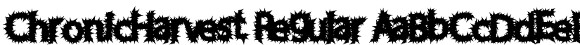 ChronicHarvest Regular font