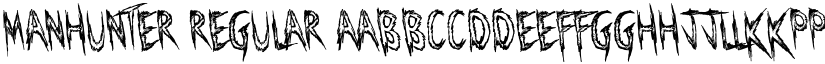 Manhunter font download