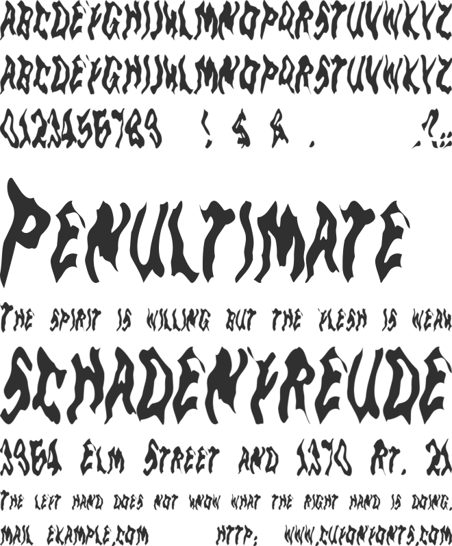 GoblinMoon font preview