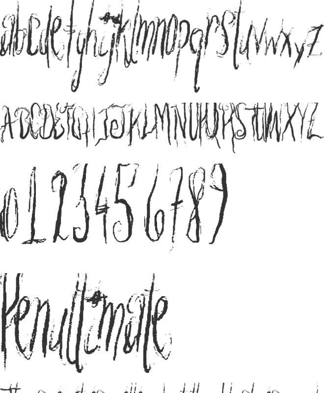 ExtraReaper font preview