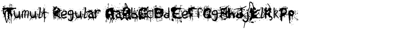 Tumult font download