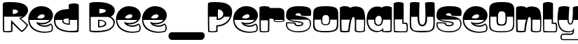Red Bee_PersonalUseOnly font download