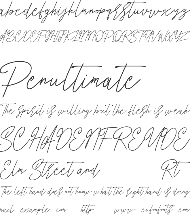 Anthroops Free font preview
