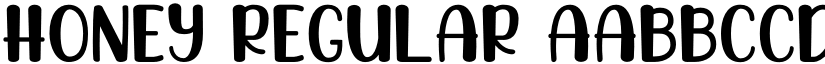 Honey Regular font