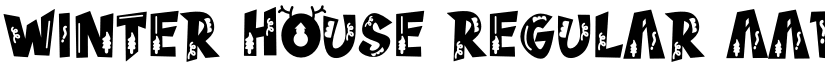 Winter House Regular font