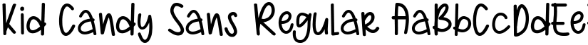 Kid Candy Sans Regular font