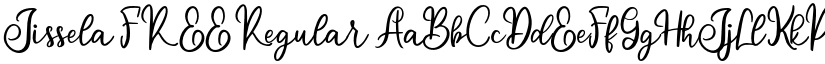 Jissela FREE Regular font