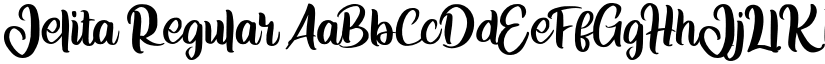 Jelita Regular font