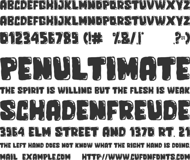 Winter Kingdom font preview