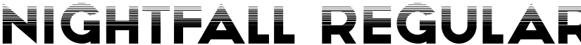 Nightfall Regular font