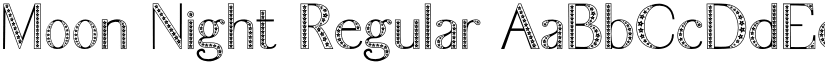 Moon Night Regular font