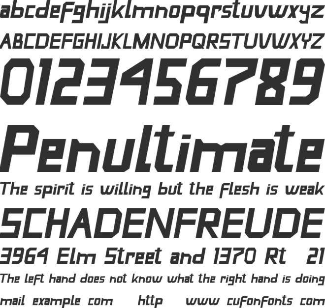 Oat Meal font preview