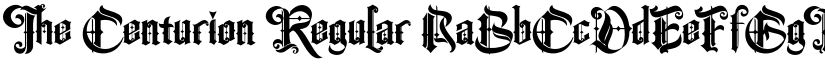 The Centurion font download