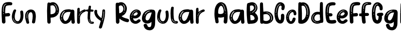 Fun Party Regular font