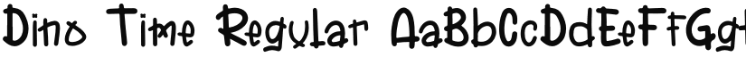 Dino Time font download