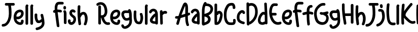Jelly Fish Regular font